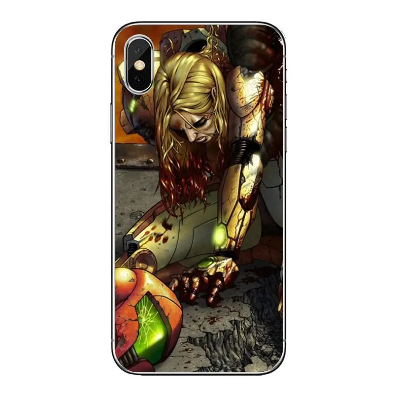 For Samsung Galaxy A5 A6 A7 A8 A9 J4 J5 J7 J8 2017 2018 Plus Prime Transparent Soft Cases Covers metroid wallpaper HD |