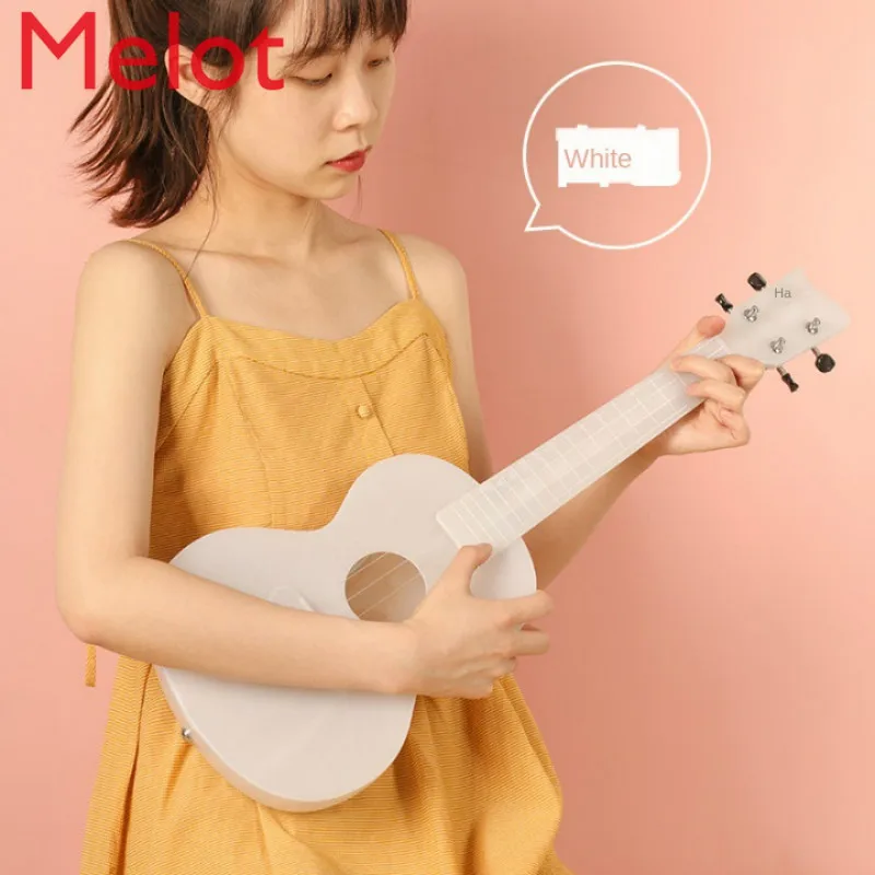 

Personalized Creative Luminous Veneer Ukulele Beginner Small Guitar Girls 23-Inch Entry Children Male Home Accessories