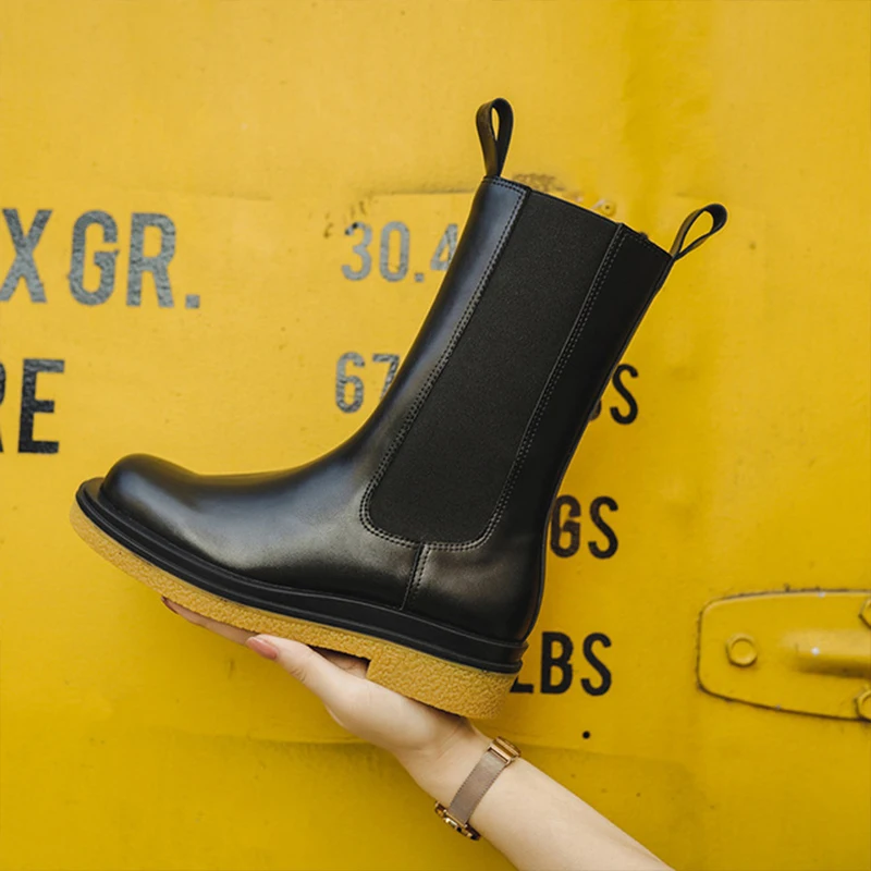 

2020 Winter Women Chelsea Boots Luxury Brand Designer Short Boots For Women INS Hot Classic Women Boots Elastic Band Ankle Boots