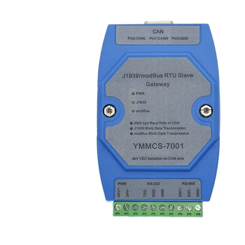 J1939 to modBus,YMMCS-7001 CAN Support PLC engine generator
