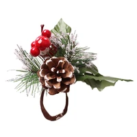 christmas tree holiday party supplies simulation plantssummer napkin rings bow flower wreath large tropical leaves