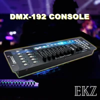 free shipping new 192 dmx controller dj equipment dmx 512 console stage lighting for led par moving head spotlights dj controlle