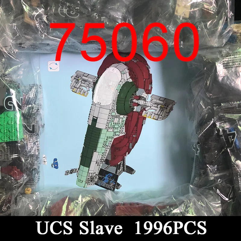 

MOC Star Plan Series UCS Slave 1 Compatible 75060 Blocks Bricks 05037 1996PCS Educational Toy Christmas Birthday Gifts