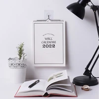 2022 simple wall calendar paper weekly monthly planner agenda organizer home office hanging daily schedule stationery supplies