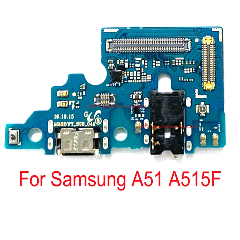 Фото Зарядный гибкий кабель для Samsung Galaxy A51 A515 A515F зарядное устройство запасные части