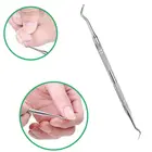 Уход за ногами с двойной головкой вросший носок крючок для очистки ногтей профессиональный вросший педикюр инструмент для педикюра инструмент для коррекции ногтей