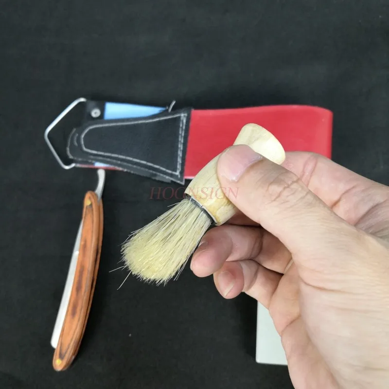 

steel razor Vintage Manual Razor Shave Eyebrow Hair Stainless Steel Buy To Send Swing Knife Cloth And Whetstone Durable