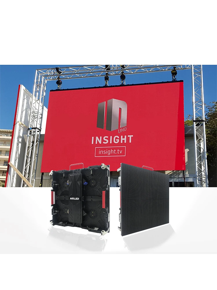 Goedkoop Led Display Board 500X500Mm Outdoor Led Display Screen P3.91 Medium 128X128 Rgb Led Matrix Panel (19.69