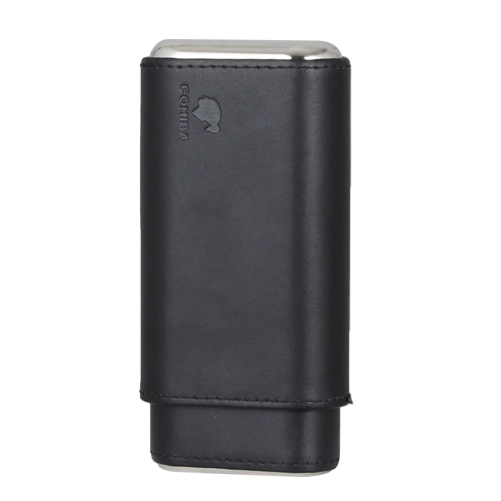 COHIBA Портативный кожаный чехол для сигар из кедра и гумидора дорожный деревянный 3