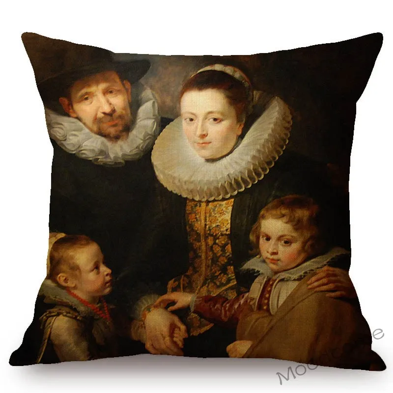 Наволочка на диванную подушку Питер пол Рубенс всемирно известная картина