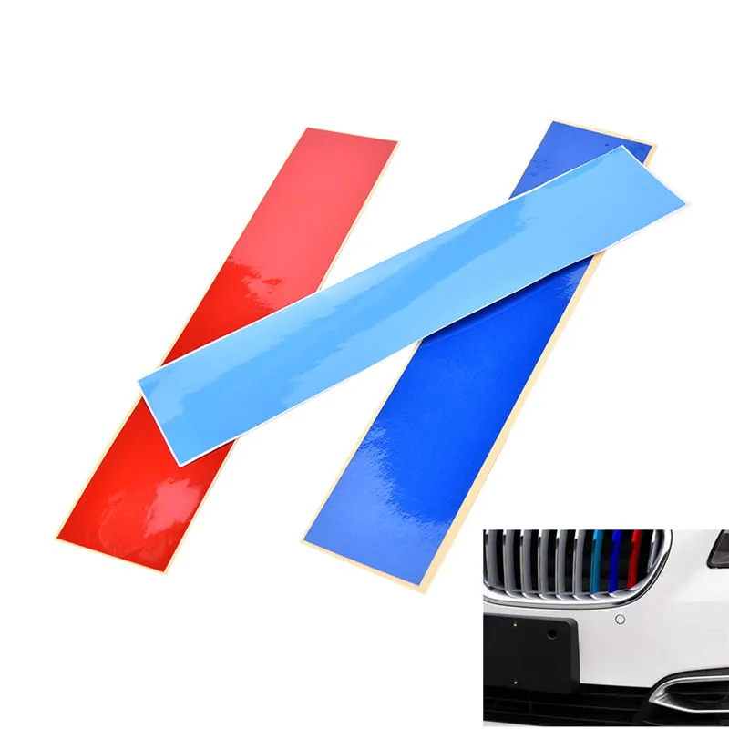 Наклейка на решетку радиатора для BMW M3 M5 E46 E60 E90 3 цвета|Наклейки автомобиль| |