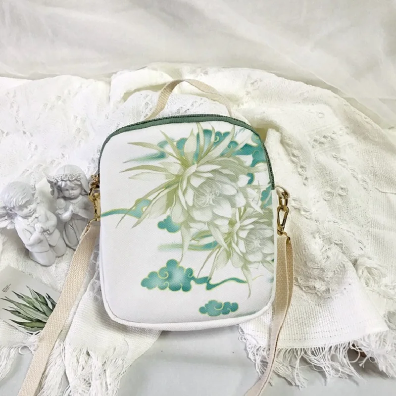 

HAPPIEST Women Mini Handbag Canvas Cotton Packets Brands 2022 Ladies Shoulder Crossbody Bag Phone Purse Female Pouch for Girls