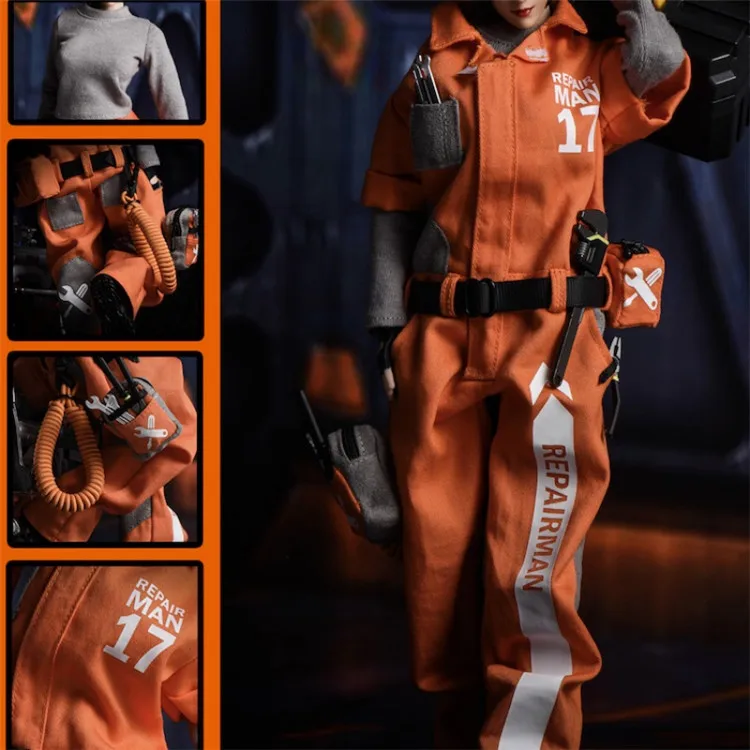Костюм Ремонтника в масштабе 1:6 для фигурки 1/6 | Игрушки и хобби
