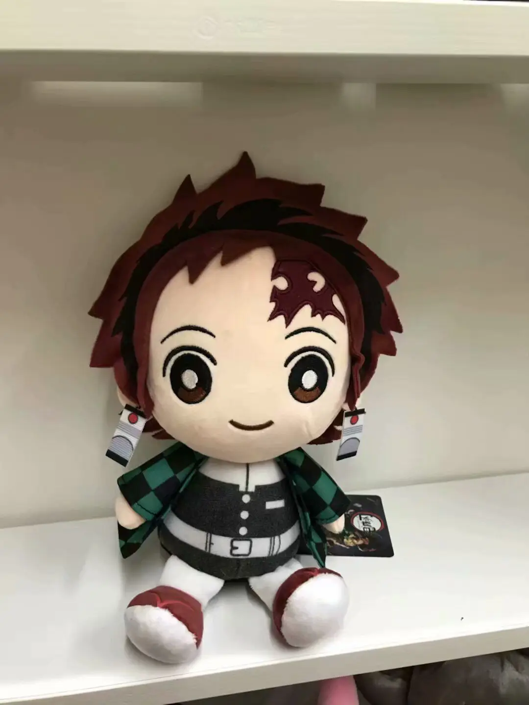 

25cm Kawaii Anime Danganronpa Dangan Ronpa Saihara Shuichi Plush Toy Cute Soft Stuffed Dolls Key Chains for Kid Christmas Gift