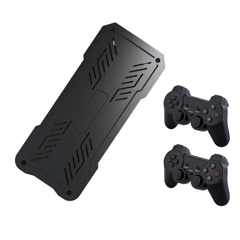 

Беспроводная игровая консоль с ручкой, Беспроводная игровая приставка HD 4K для ТВ и видео с 64G TF, 5200 встроенных игр, беспроводной контроллер 2,...