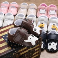 summer fashion baby boy girl shoes cartoon cute pu soft bottom crib shoes toddler first walkers baby shoes newly