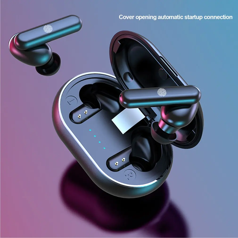 

New Tws Private Model True Wireless Bluetooth-compatible Headset Noise Reduction 5.0 Touch Binaural In-ear Gaming Low Latency