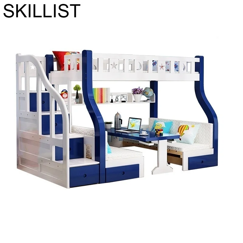 Каса современная детская Кастелло коробка колода Letto Ranza Literas Madera мебель для дома