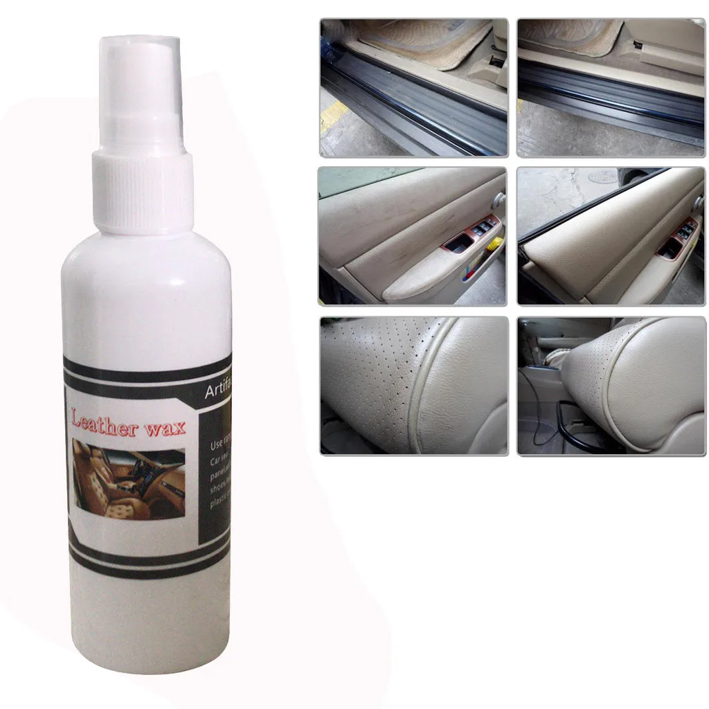 Воск для ухода за автомобилем 100 мл восковая кожа сиденье диван панель приборной