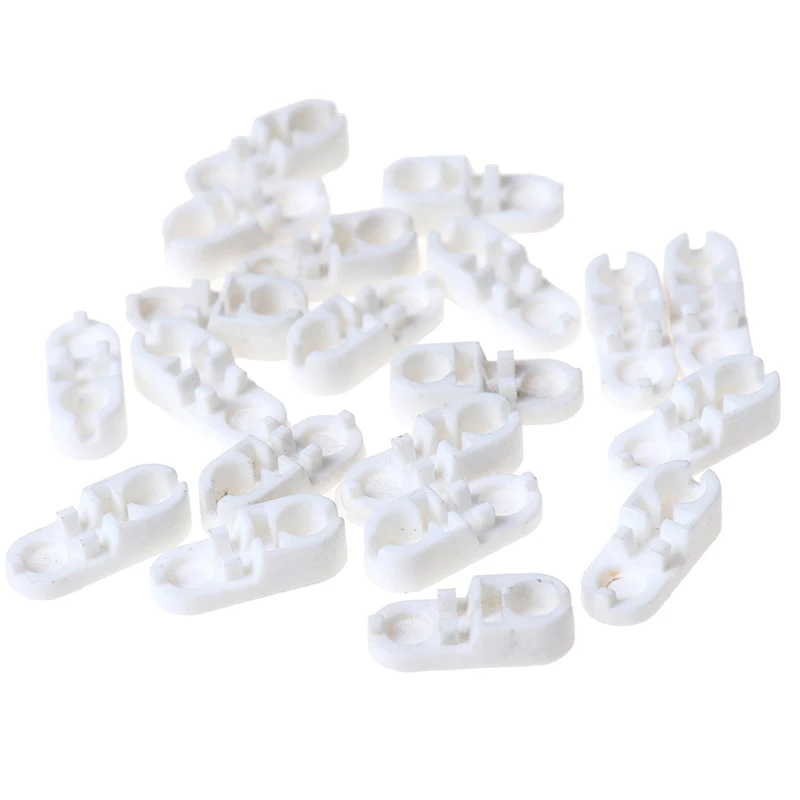 20pcs/lot Plastic Roller Blinds Pull Cord Connector Curtain Chain for Vertical Joiners Spare Tool Replacement | Дом и сад