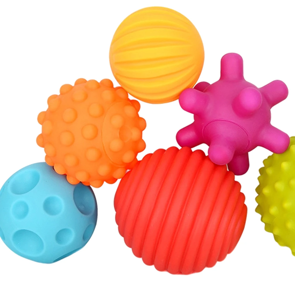 

Baby Textured Balls TPU Children Massage Grasping Skills Gifts