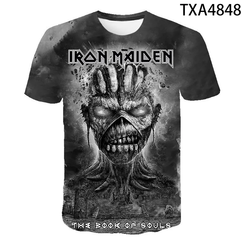 

Summer Short Sleeve Maiden 3D Printed T Shirt Boy Girl Kids Fashion Streetwear Hip Hop Men Women Children Cool Tops Tee