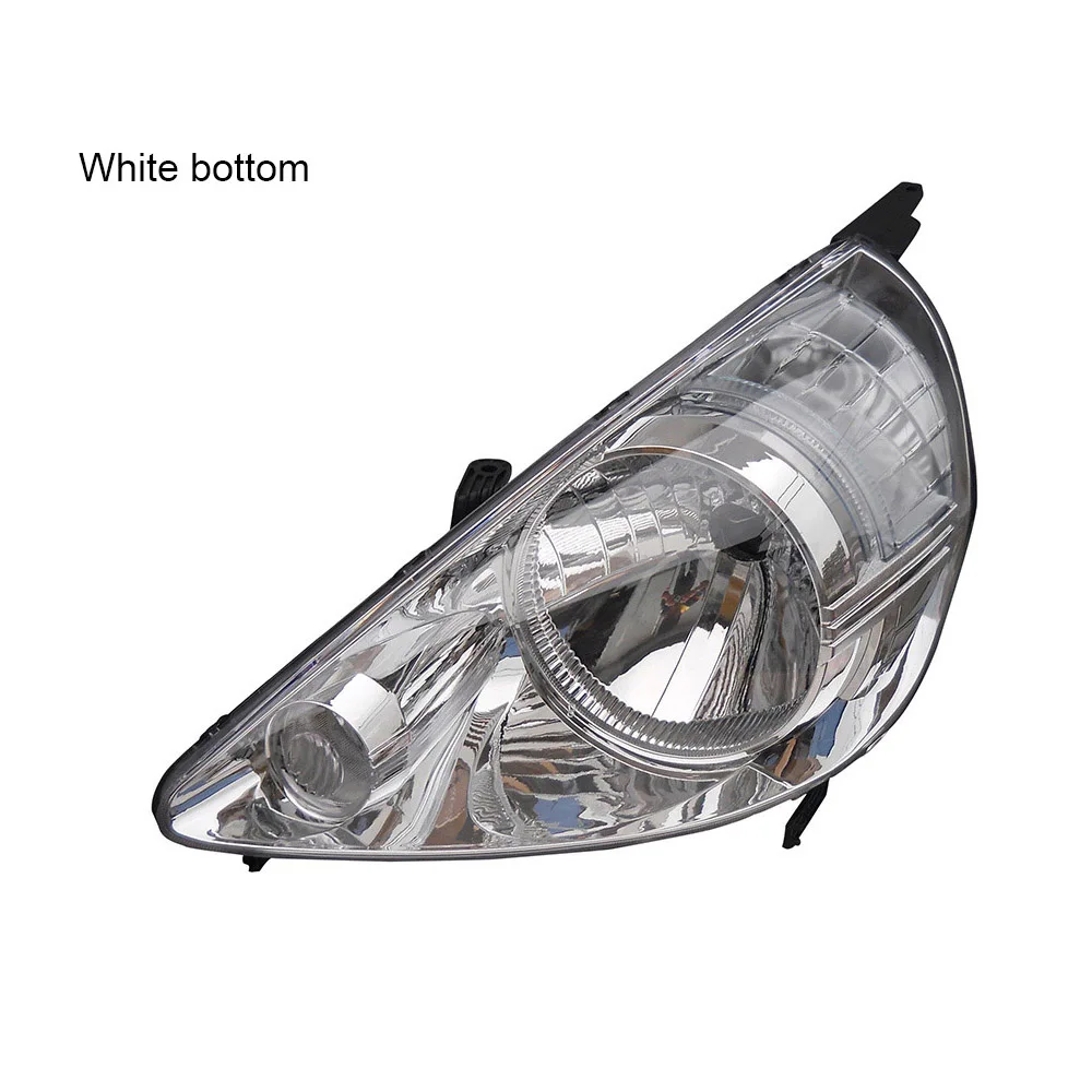 Темно-серый Capqx для Honda FIT Джаз GD1 GD3 2003 2004 2005 2006 2007 хэтчбек передняя фара головного света лампы черного или белого цвета - Цвет: Темно-серый