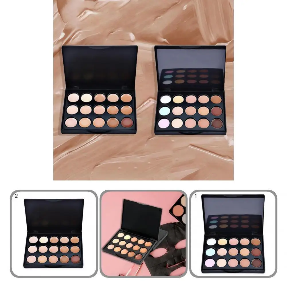 

Long-Lasting Beauty Contour Bronzer Foundation Makeup Facial Cream Natural Face Concealer Mild for Party