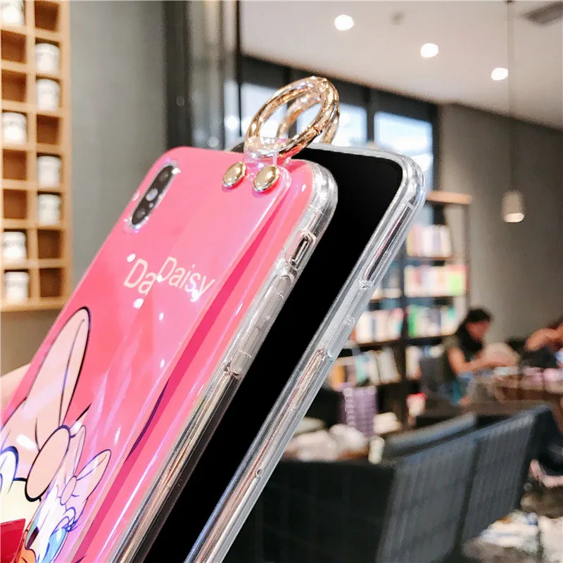 Милая повязка на руку с ремешком на запястье Daidy Donald для Redmi Note7 7a K20 Pro Etui для Xiaomi mi8 9 se lite для Redmi 7 case