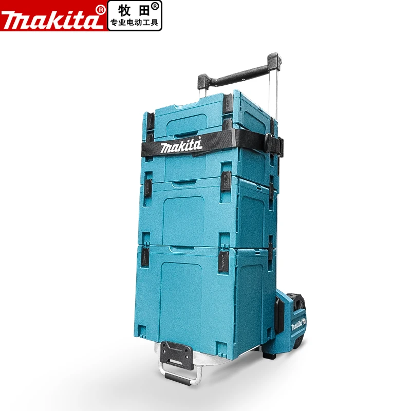 Makita tool box Tools suitcase case MakPac Connector No.1 No.2 No.3 No.4 Storage Toolbox bandage trolley for drill | Инструменты
