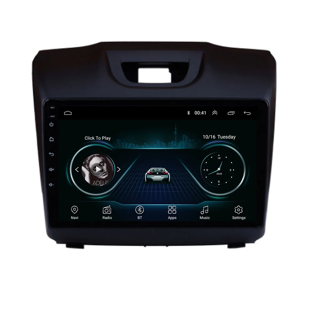 9" 4G LTE Android 8.1 For Isuzu Chevrolet Trailblazer Multimedia Stereo Car DVD Player Navigation GPS Radio