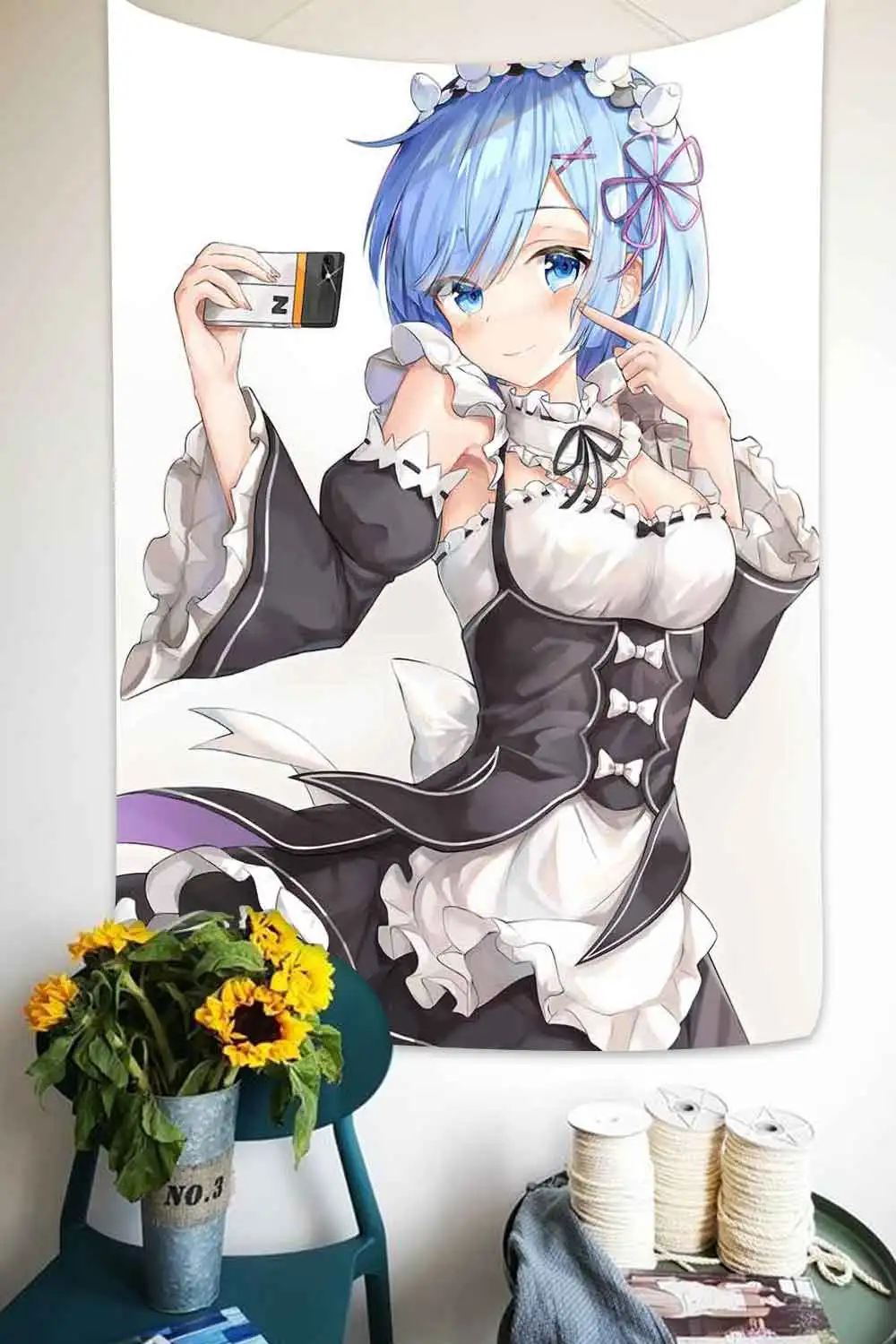 Simsant Japanese Manga Tapestry Frog Cartoon Boy Game Art Wall Hanging Tapestries for Living Room Home Dorm Decor Banner | Дом и сад