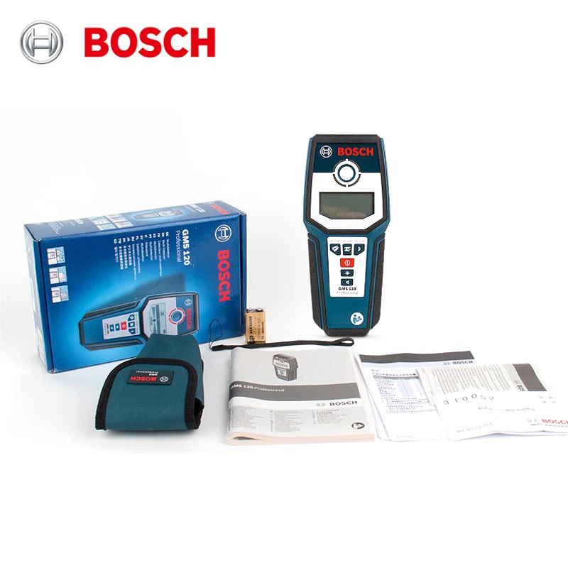 

BOSCH GMS 120 wall detector wire/rebar/pipeline/metal detection instrument industry