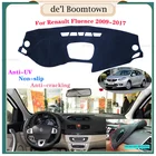 Чехол для приборной панели автомобиля, коврик для приборной панели для Renault Fluence 2009  2017, Samsung SM3, автомобильный нескользящий ковер, чехол для приборной панели, защитная накладка