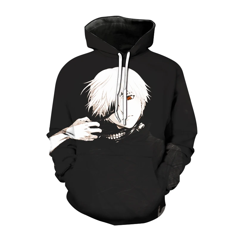 

Толстовка унисекс в стиле Харадзюку из аниме «Токийский Гуль»