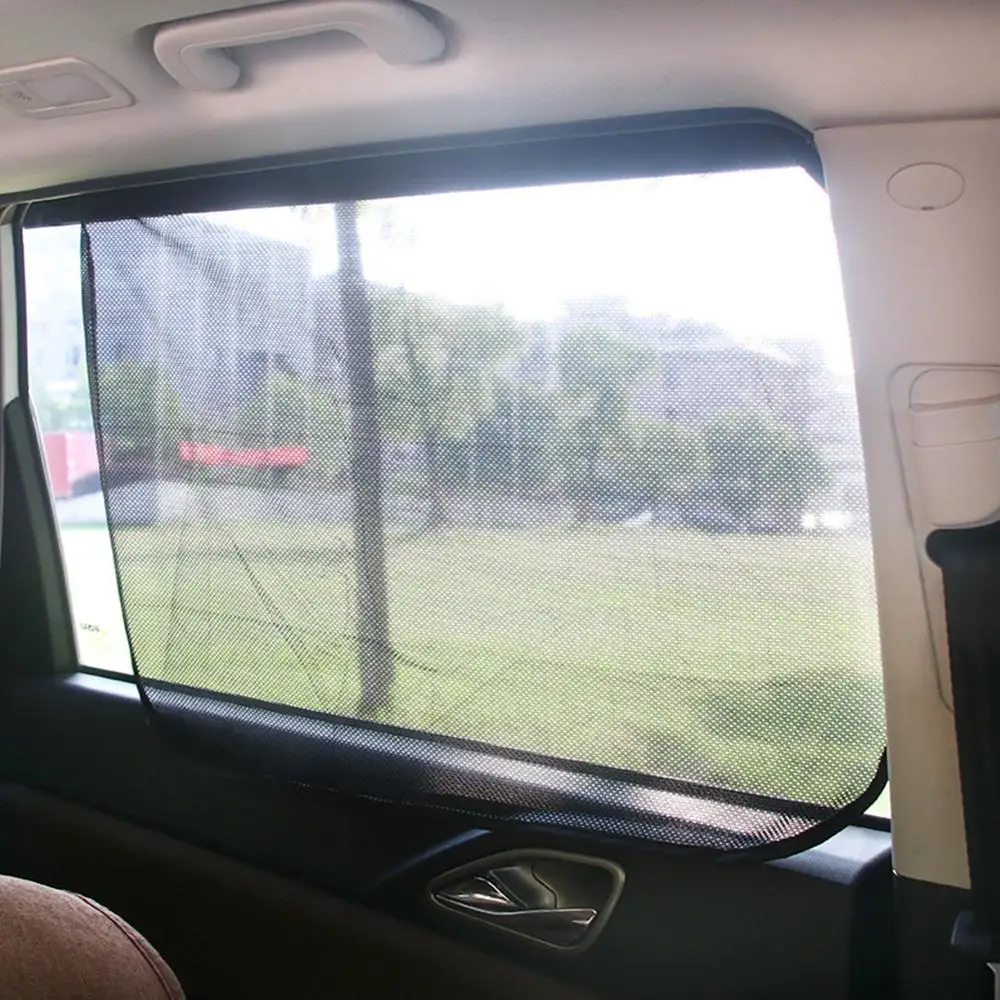 Car Window Sun Shade UV Protection-Sun Glare And Rays Protector Windshield Sunshades insulation cover general curtain | Автомобили и