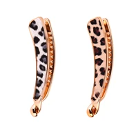 multiple styles new fashion leopard print serpentine banana cone clip bangs women girl barrette hair accessories headdress