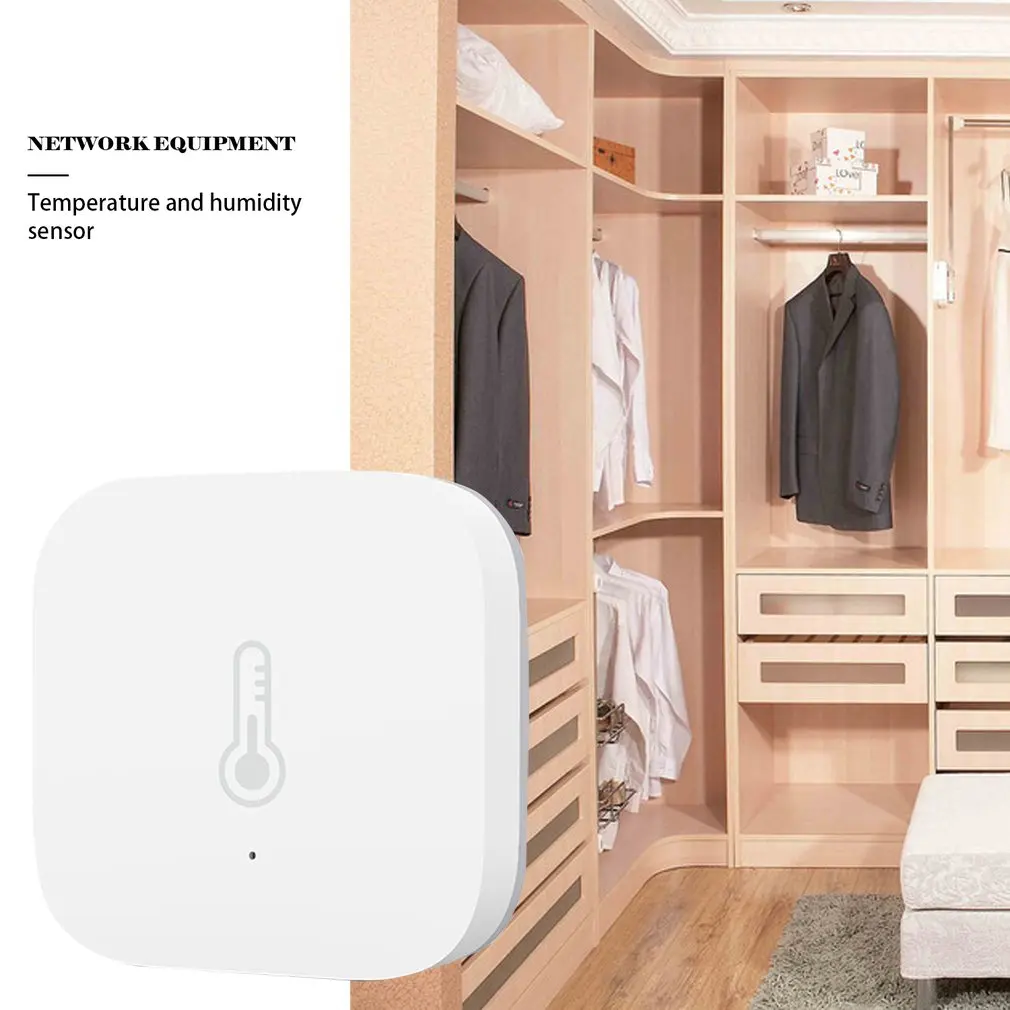 

Aqara Smart Air Pressure Temperature Humidity Sensor Work For APP Control Home Decor Indoor Temperature Sensor White In Stock