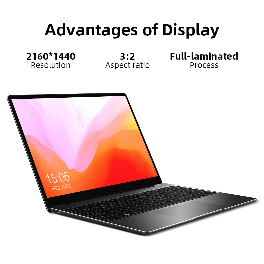 Ноутбук CHUWI CoreBook Pro 13 дюймов 2160*1440 Intel Core i3-6157U двухъядерный процессор LPDDR4 8 ГБ 256 Гб