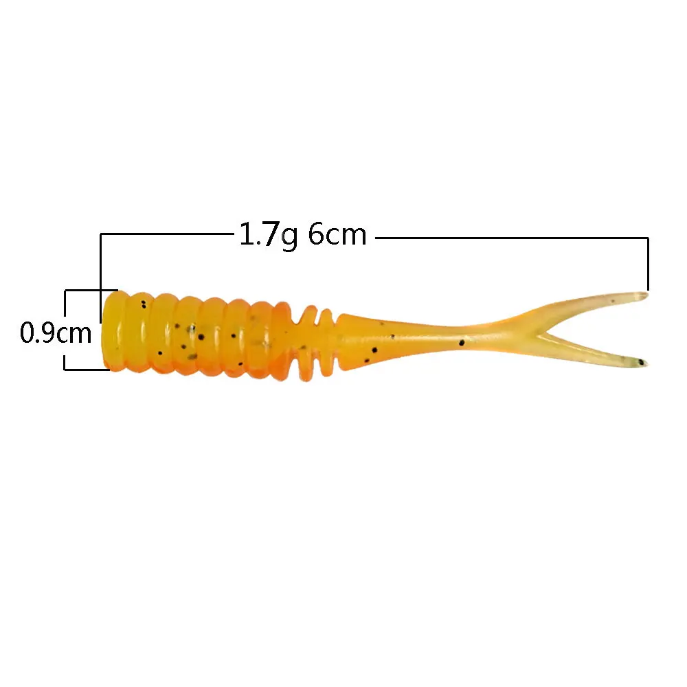 Мягкие приманки для рыбалки силиконовый червь 6 см/1 7 г рыболовная приманка