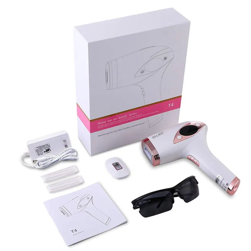 

IPL Laser Epilator MLAY T4 Laser Hair Removal Device 500000 Shots Home Use Body Permanent Depilador for Women Epilator a Laser