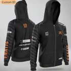 LOL Fnatic E-Sports командная форма трикотажная куртка игровая куртка пальто наивысшего качества на заказ ID толстовка мужская женская уличная Толстовка
