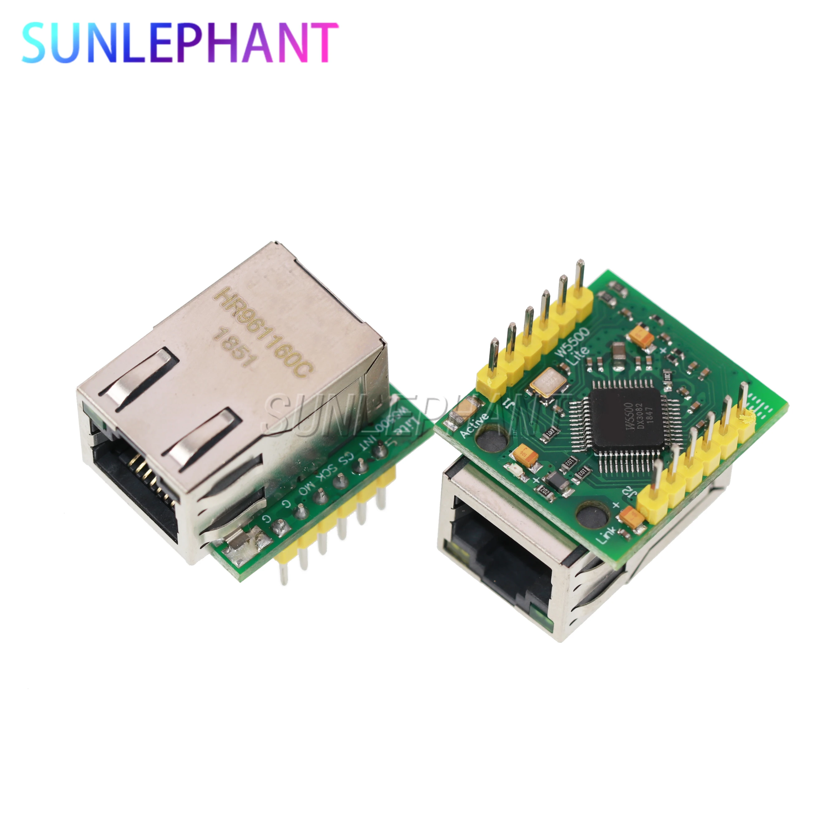 

5PCS/LOT USR-ES1 W5500 Chip New SPI To LAN/ Ethernet Converter TCP/IP Mod