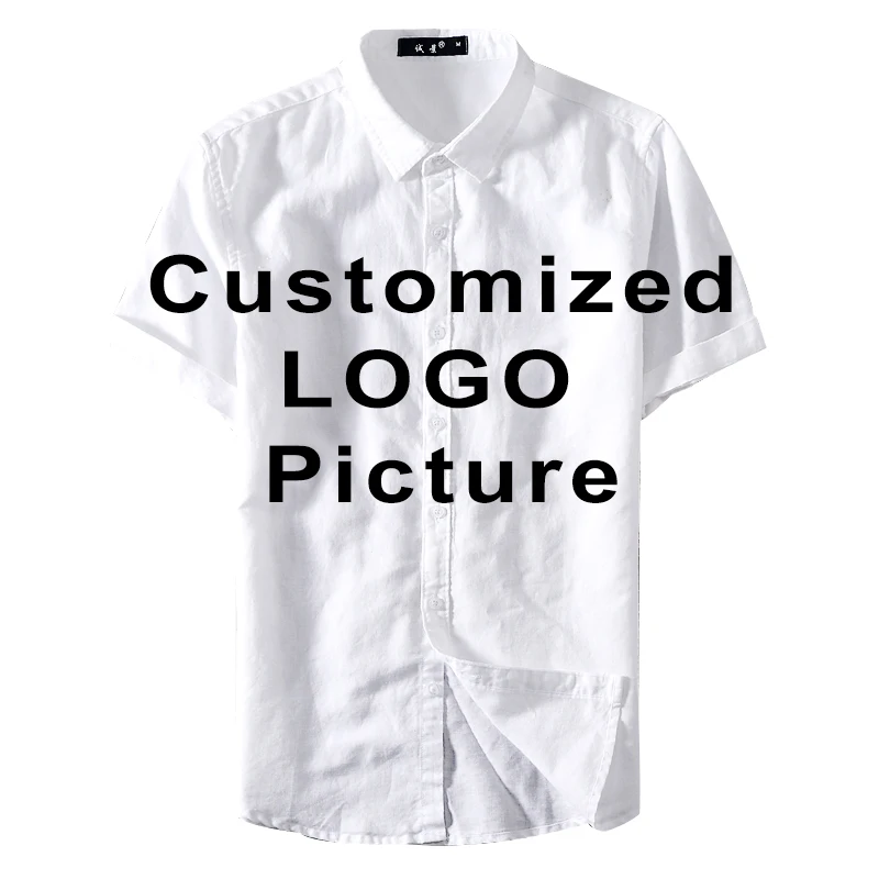 2019 Летняя мужская Повседневная рубашка с геометрическим принтом|Рубашки