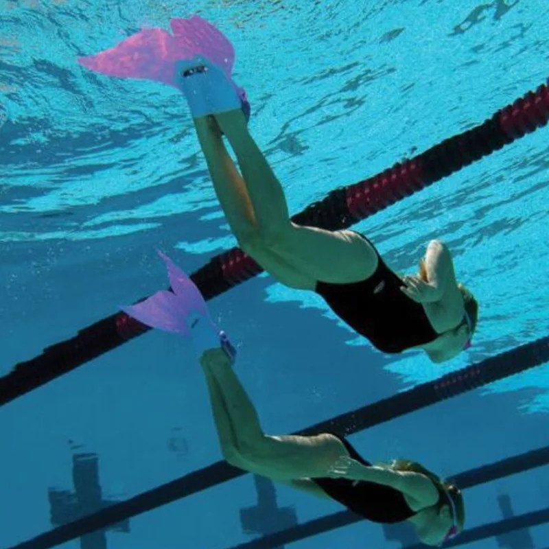 Mermaid Fins Swimming Flippers Children Diving Training Equipment Whale |