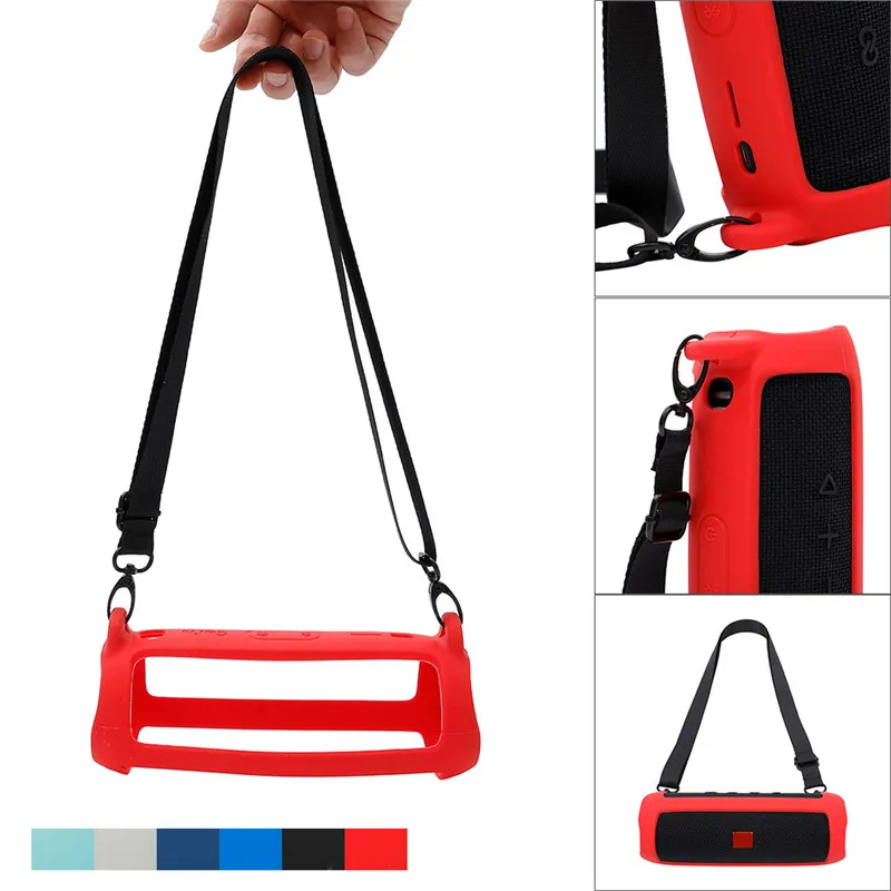 Силиконовый защитный чехол EPULA с полым дизайном для JBL Flip 5 аксессуары Bluetooth