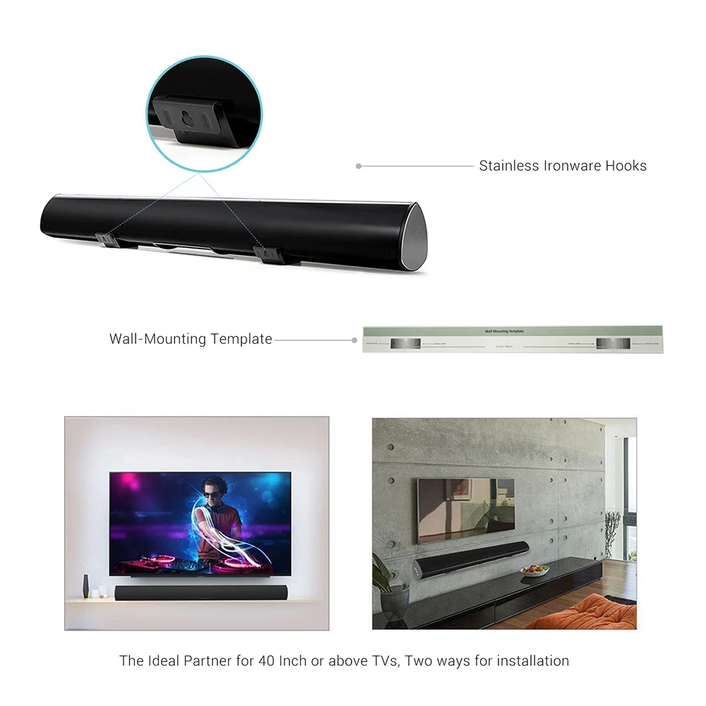 Беспроводная Bluetooth-Колонка 100 Вт HiFi-динамик 2 0 домашний кинотеатр 3D стерео