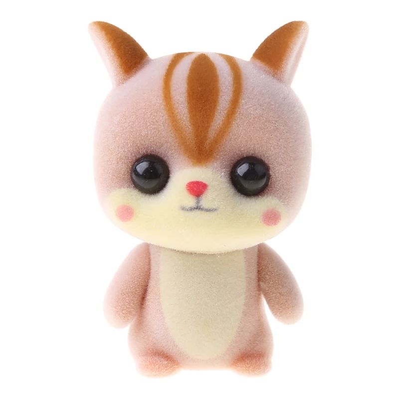 

Lovely Squirrel Plush Doll Toys Stuffed Animal Flocking Children Baby Kids Gifts
