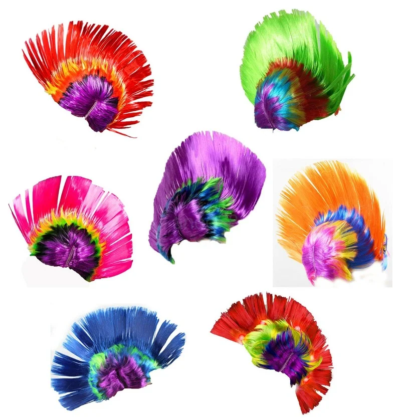Парик из волос Mohawk в стиле унисекс модные искусственные волосы для косплея