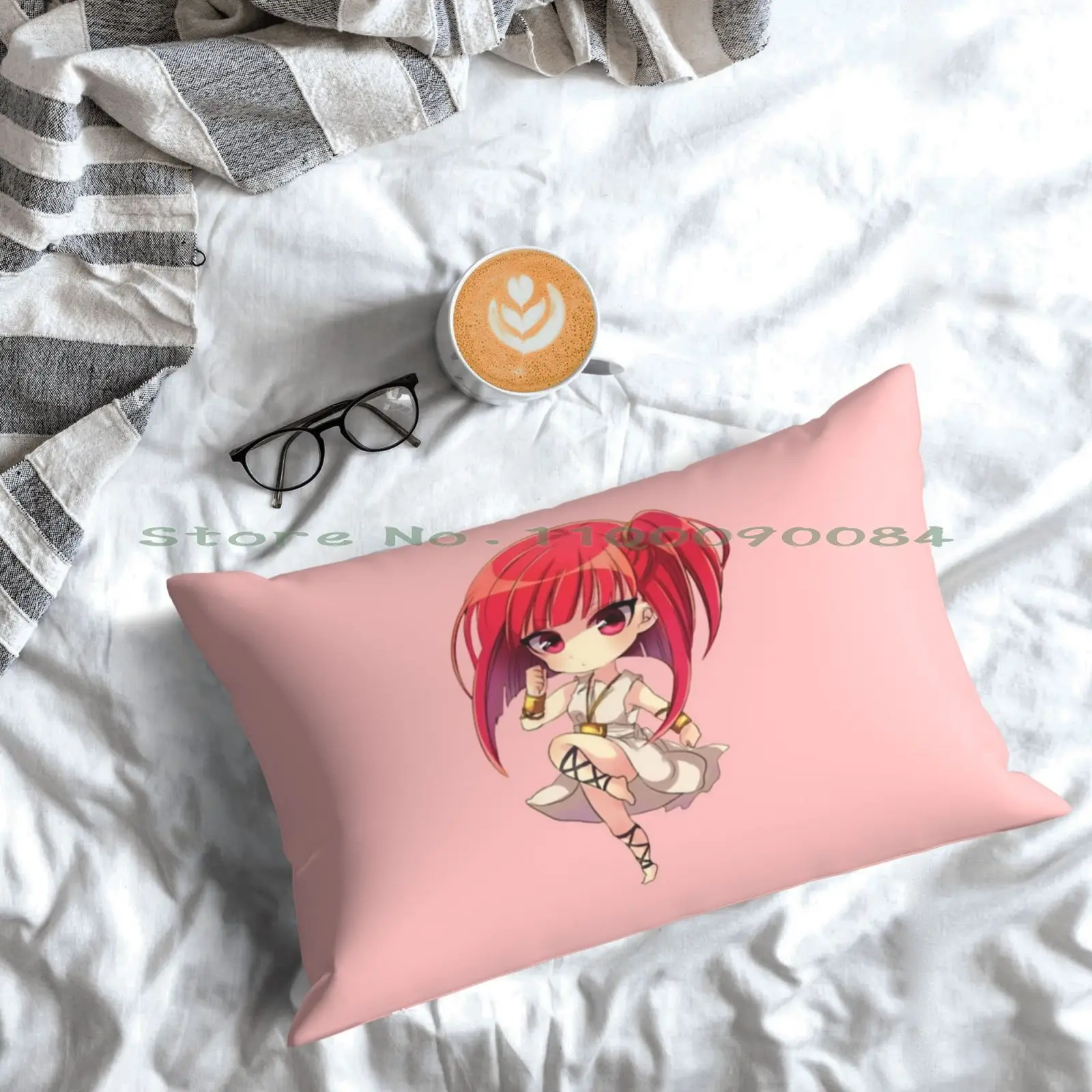 Подушка Morgiana Chibi чехол 20x30 50*75 диван для спальни летние праздничные пляжные водные